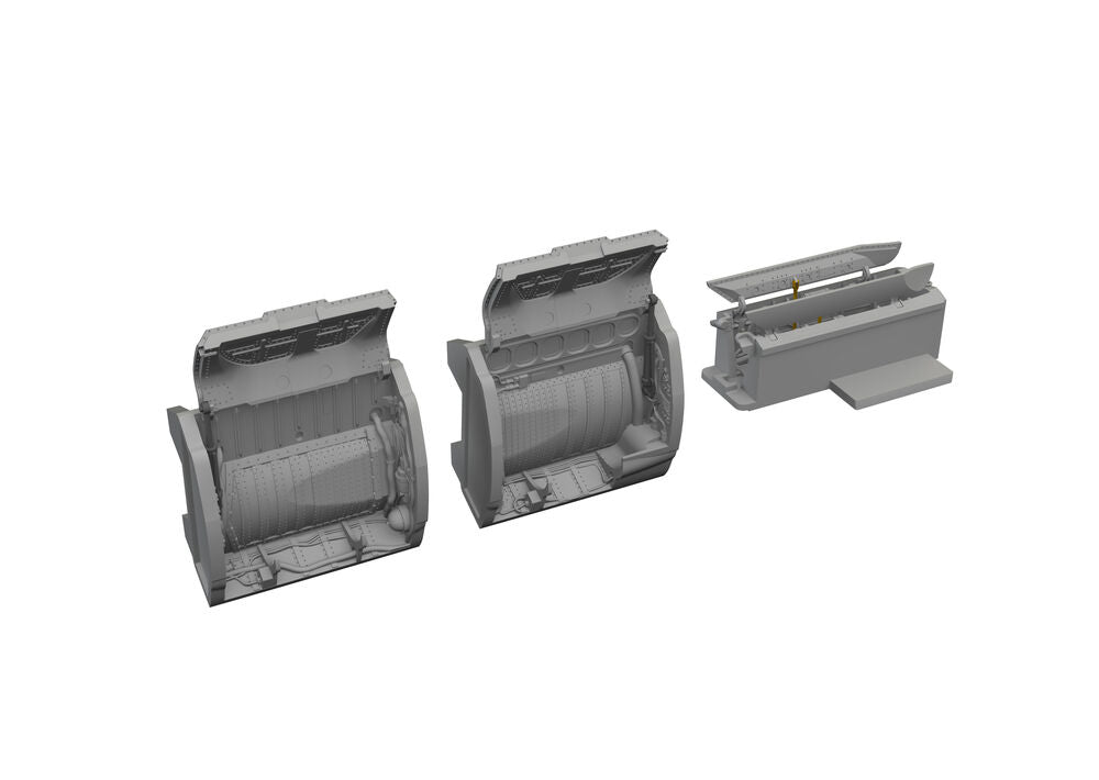 MiG-21 wheel bays PRINT