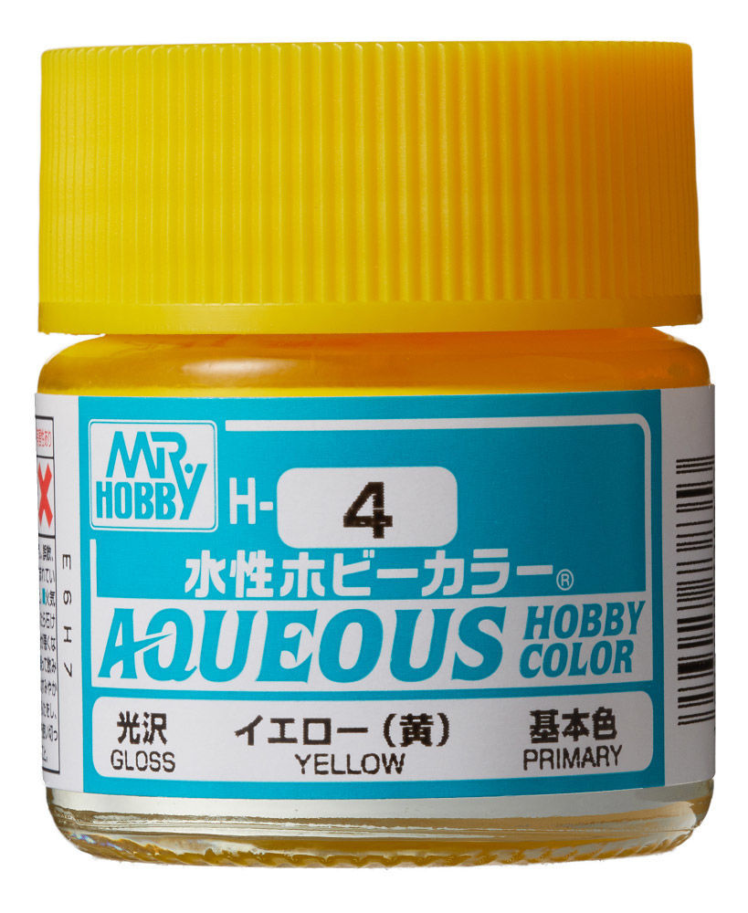 Mr Hobby -Gunze Aqueous Hobby Colors (10 ml) Yellow