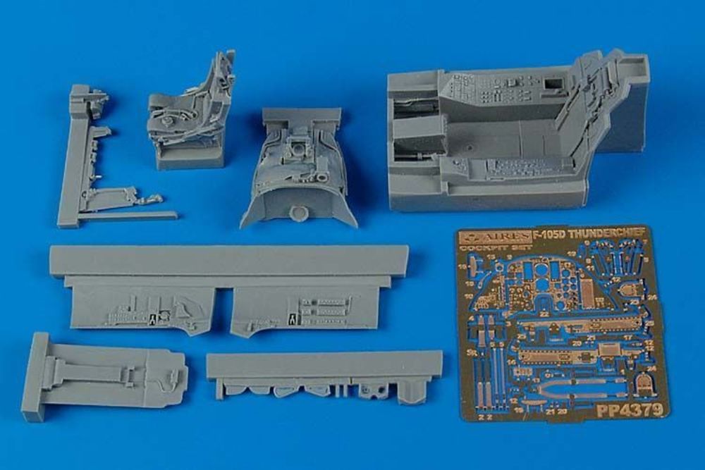 F-105D Thunderchief cockpit set F��r Hobby Boss Bausatz