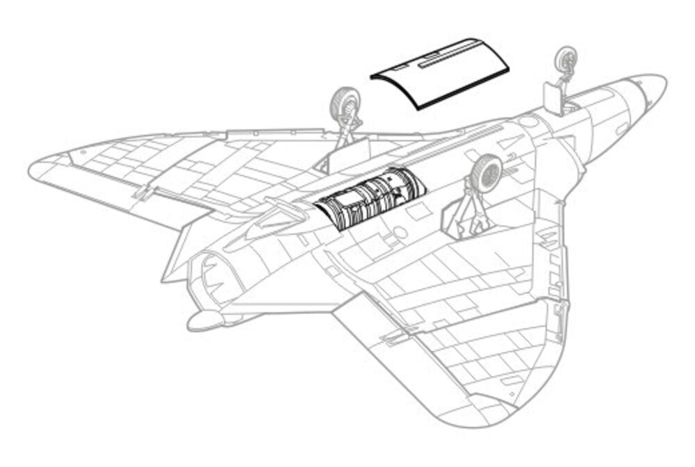 F4D-1 Skyray Motor Set