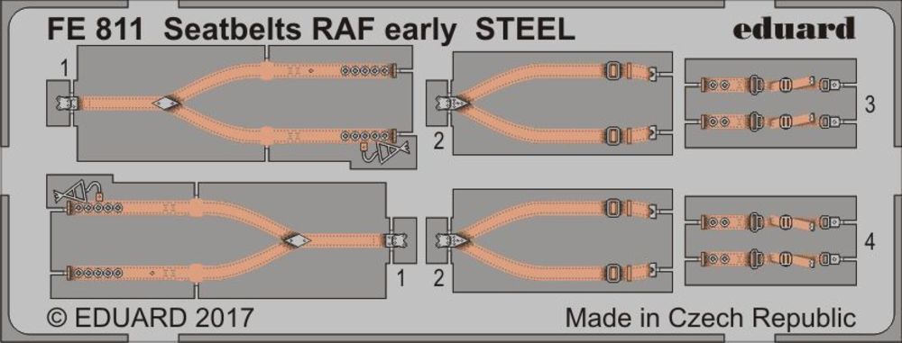 Seatbelts RAF early STEEL