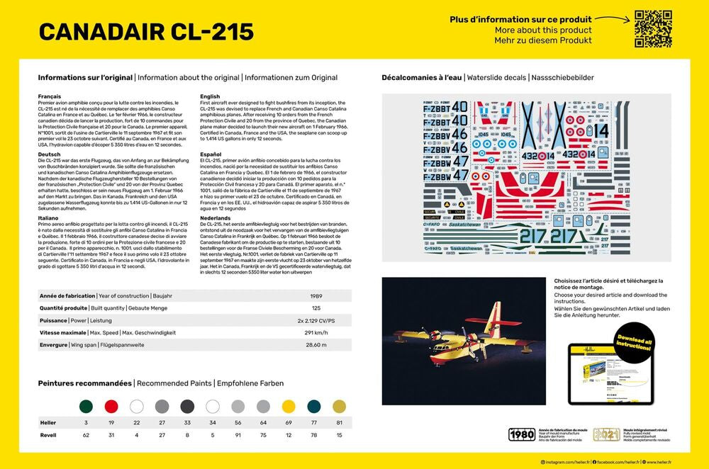 STARTER KIT Canadair CL-215