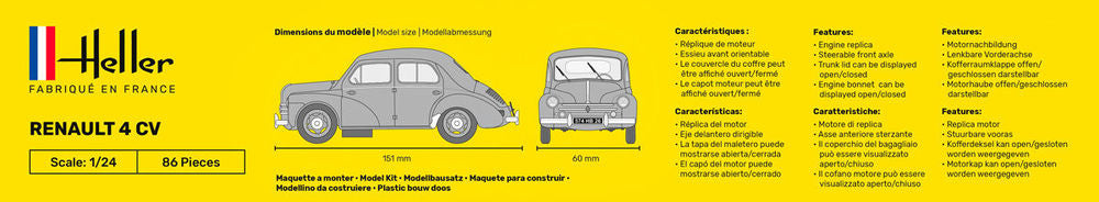 STARTER KIT Renault 4 CV