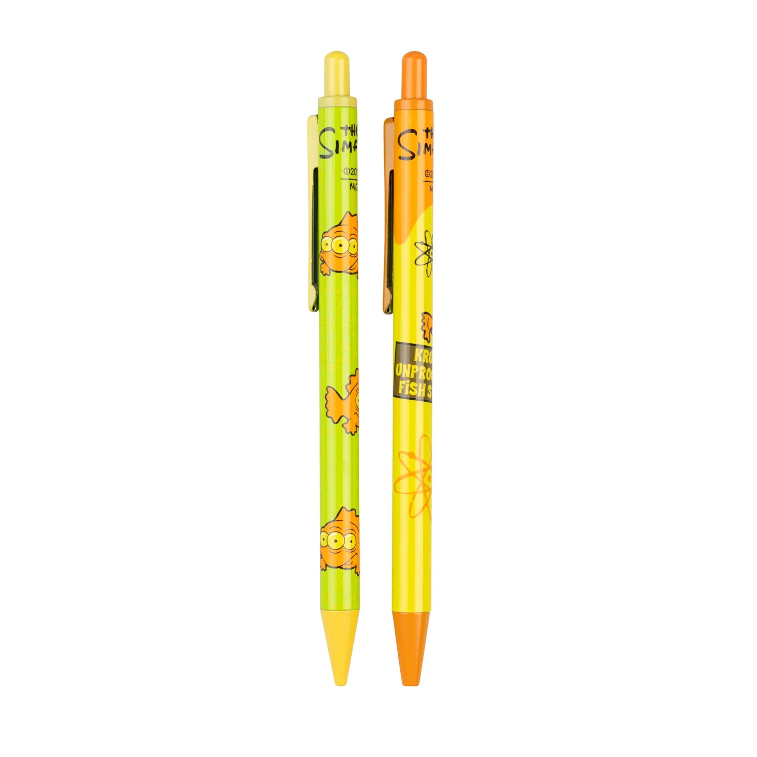 THE SIMPSONS - Set of 2 Pen with 3D Acrylic Stand