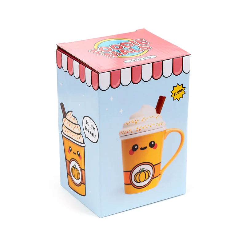 KAWAII - Latte Citrouille Epicé - Mug 11oz + 3D Lid