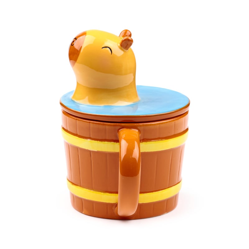 KAWAII - Duke the Capybara - Mug 11oz + 3D Lid
