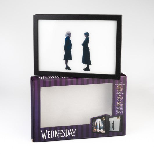 WEDNESDAY & ENID - Ophelia Hall - Framed LED Print 28x20x5cm