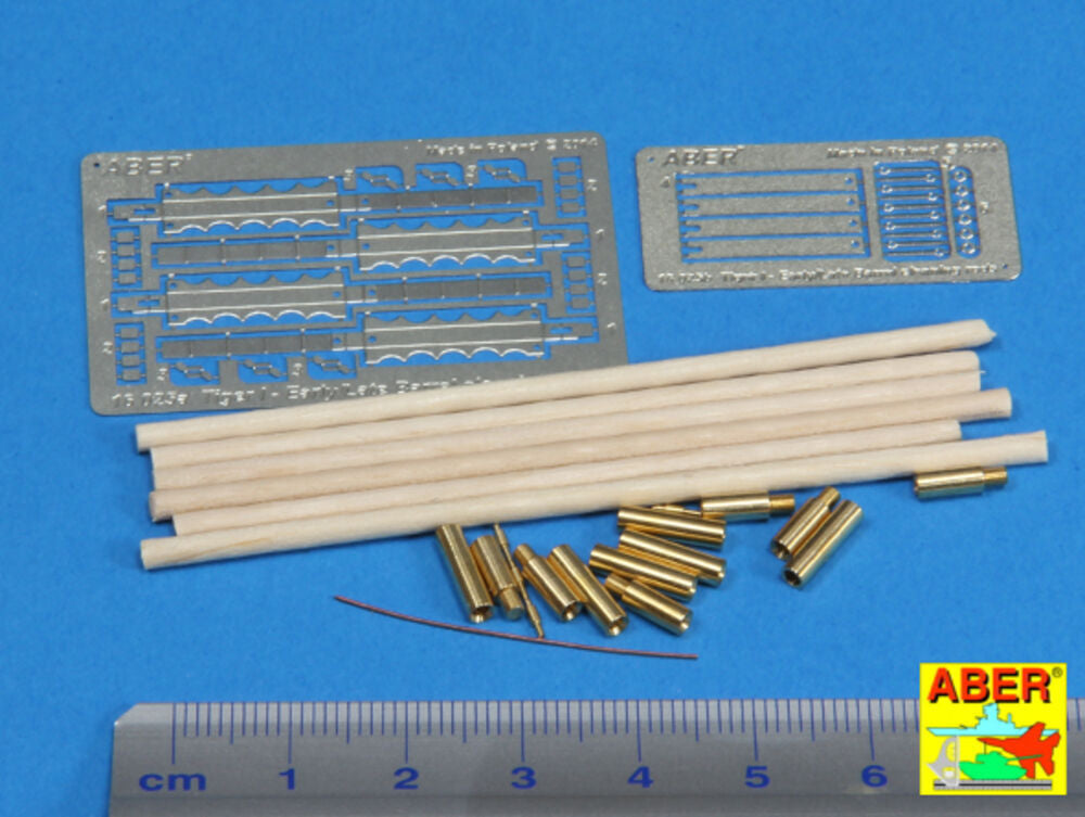 Cleaning rods for Tiger I -late