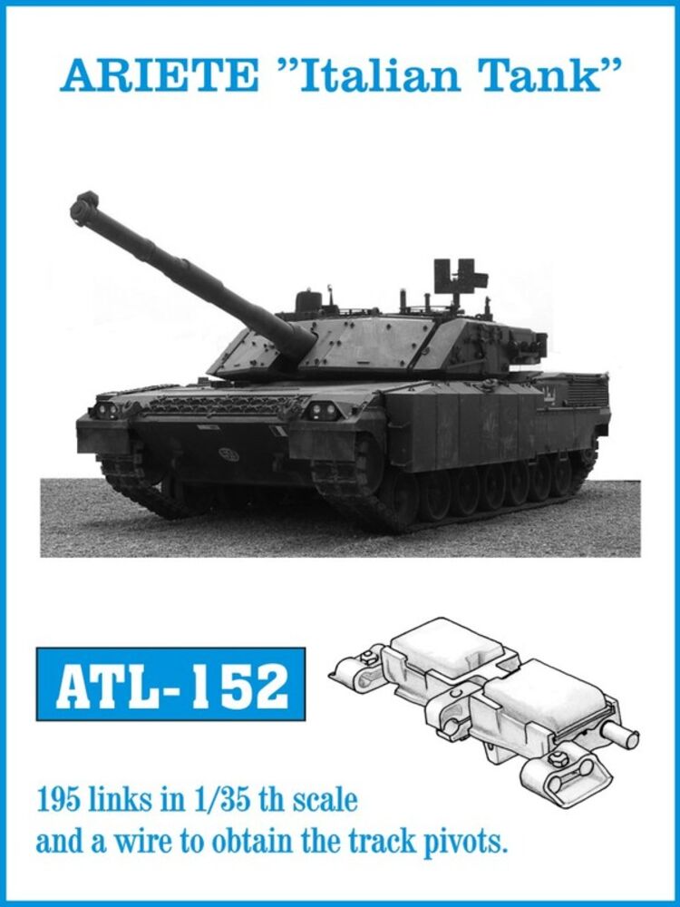 Tracks for ARIETE Italian Tank