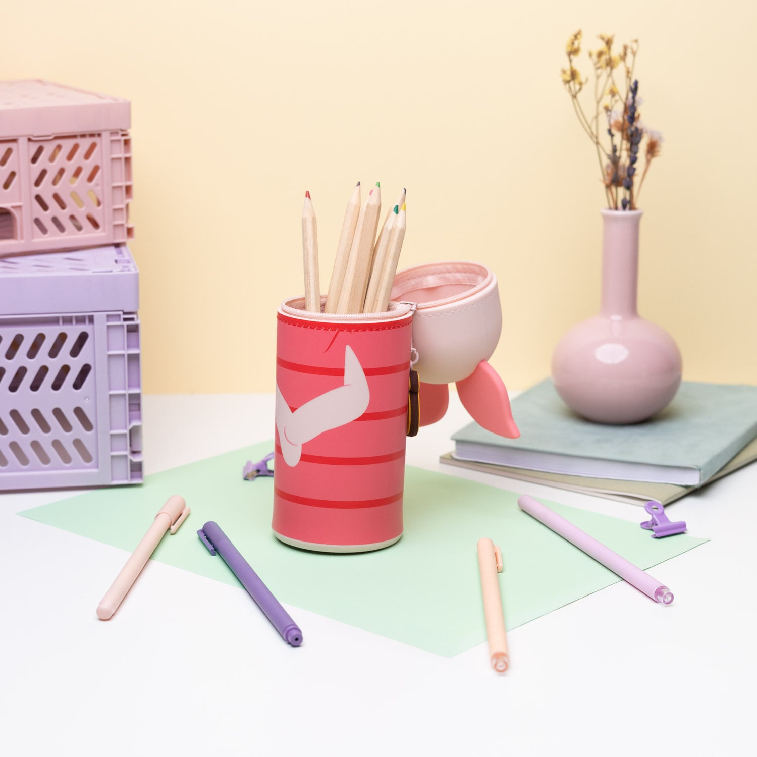 WINNIE THE POOH - Piglet - Heady - 3D Silicon Pencil Case