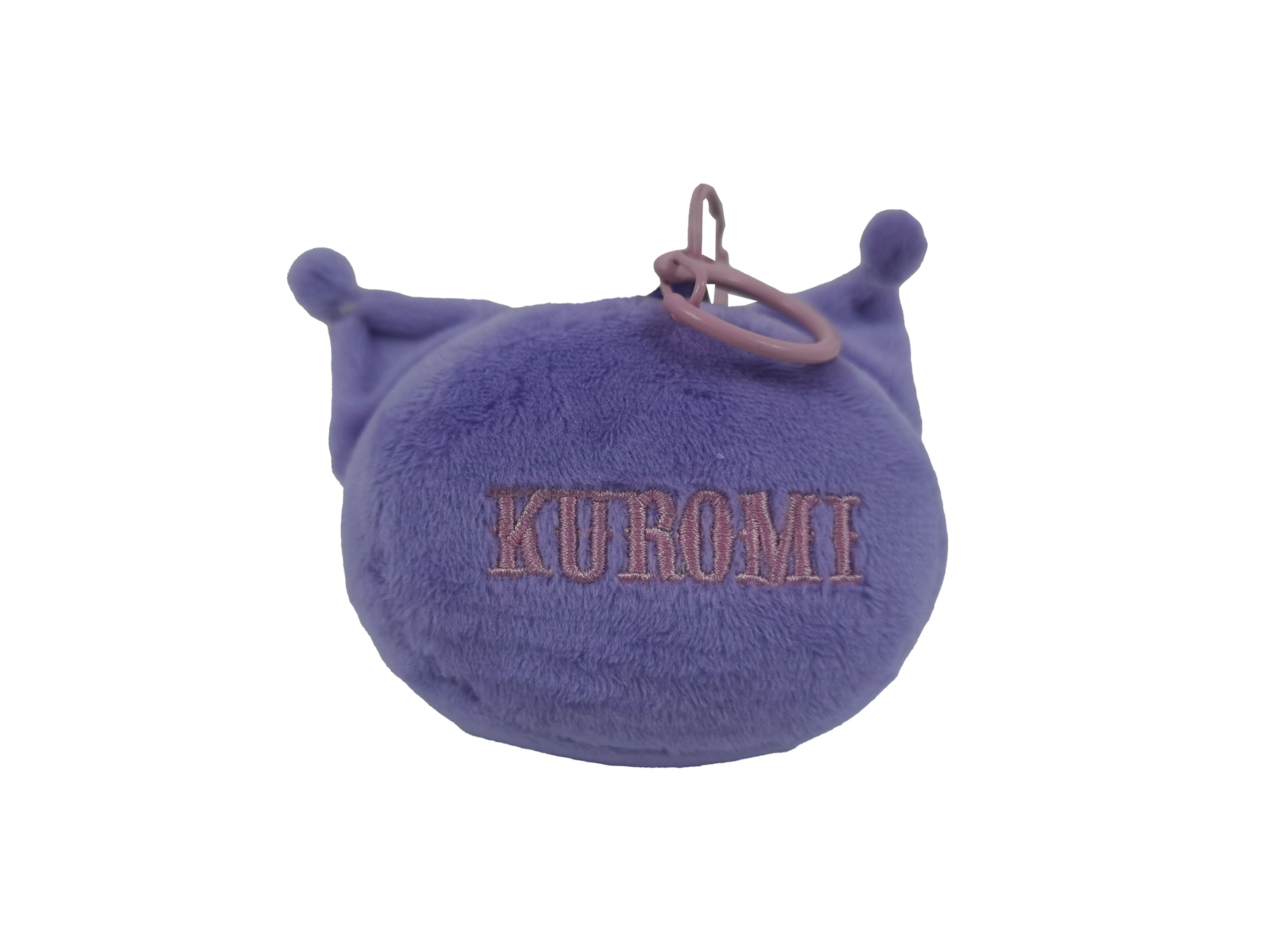 KUROMI - Head - Purple - Plush Coin Purse