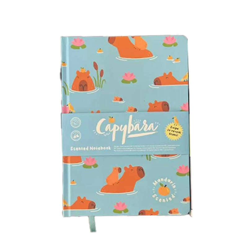 KAWAII - Capybara - Premium Scented Notebook A5 Size