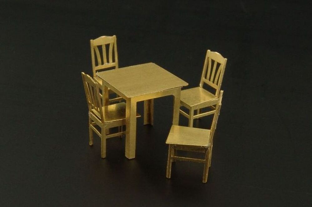 Table and chairs