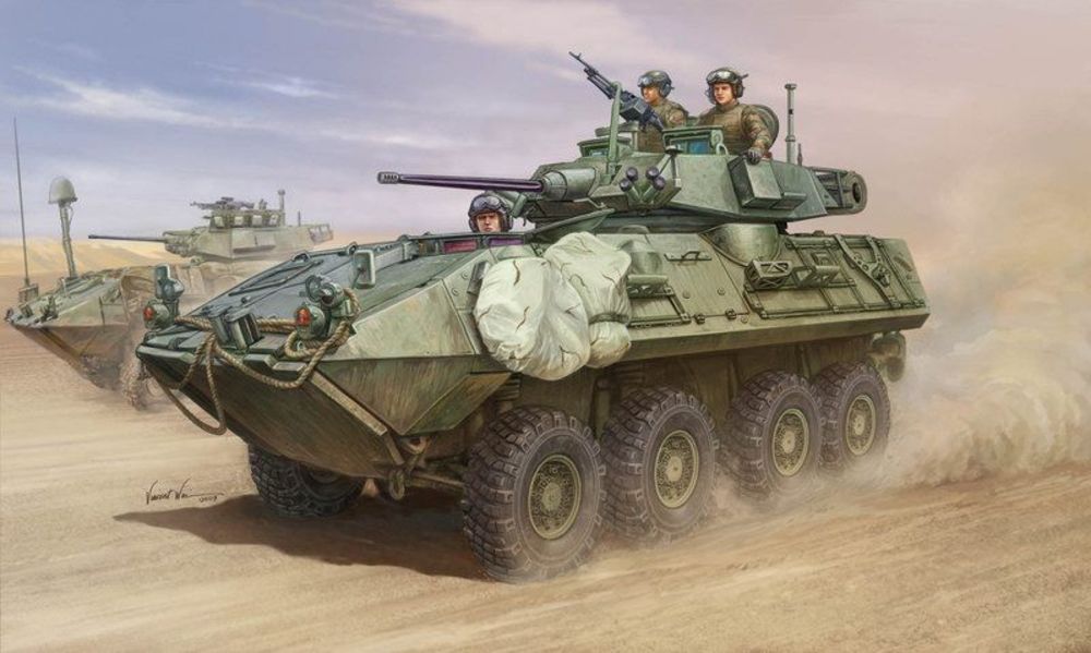 LAV-A2 8x8 wheeled armoured vehicle