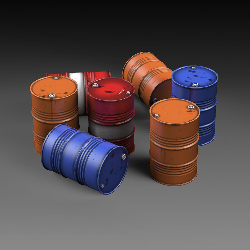 Modern oil drums