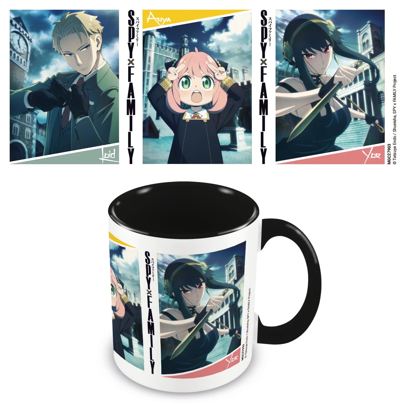SPY X FAMILY - Characters - Colored Inner Mug 11oz