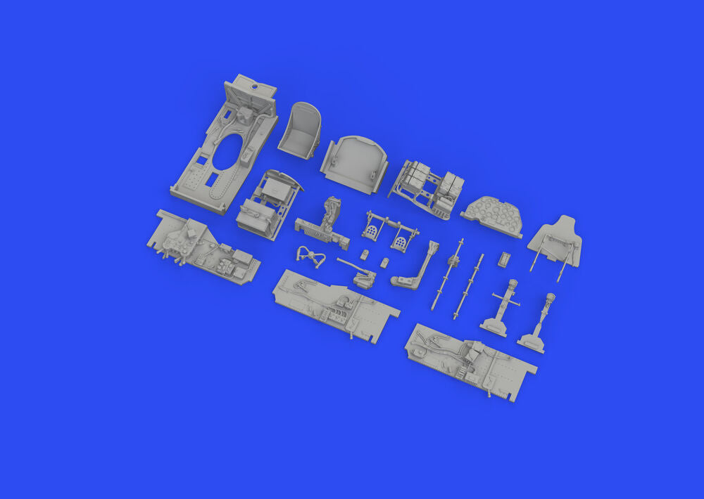 P-38J cockpit PRINT for TAMIYA