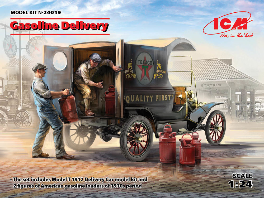 Gasoline Delivery, Model T 1912 Delivery