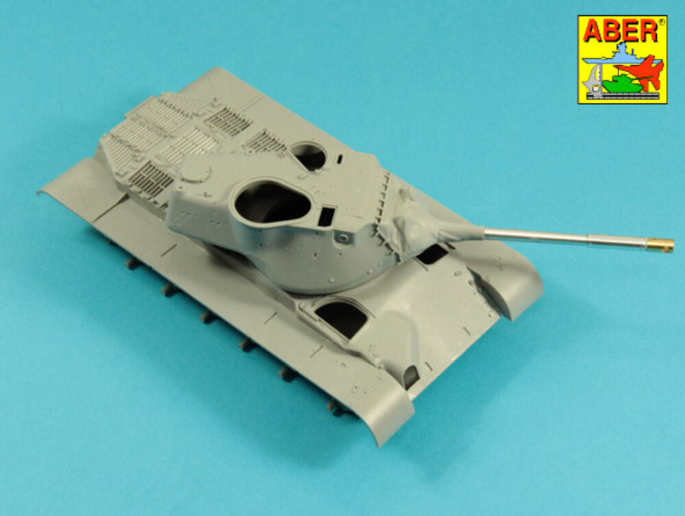 90 mm M-36 tank barrel  cyrindrical Muzzle Brake with mantlet cover for U.S. M47 Patton