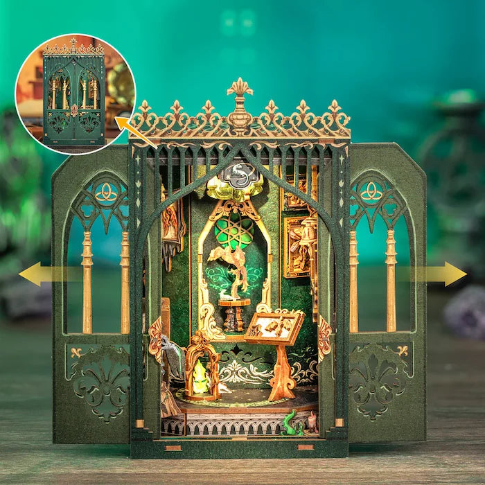 MINIATURE HOUSE - DIY - The Darkness Herbarium - 90pc + LED Light