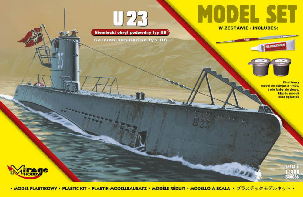 U23 (German Submarine WWII TypeIIB(Model (Model Set)