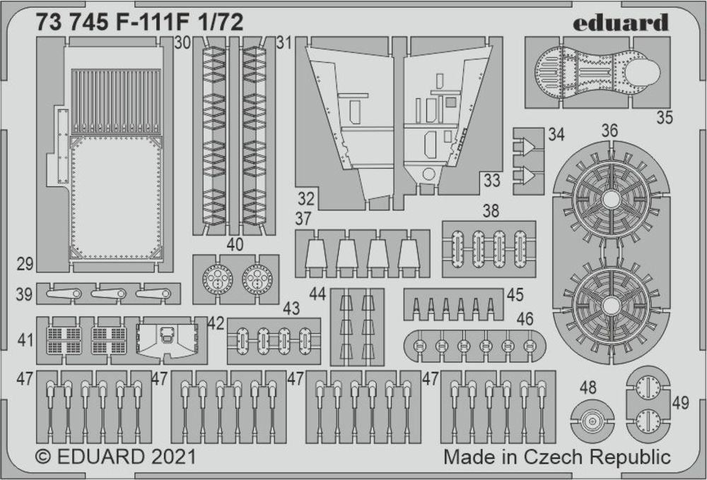 F-111F 1/72 for HASEGAWA / HOBBY 2000