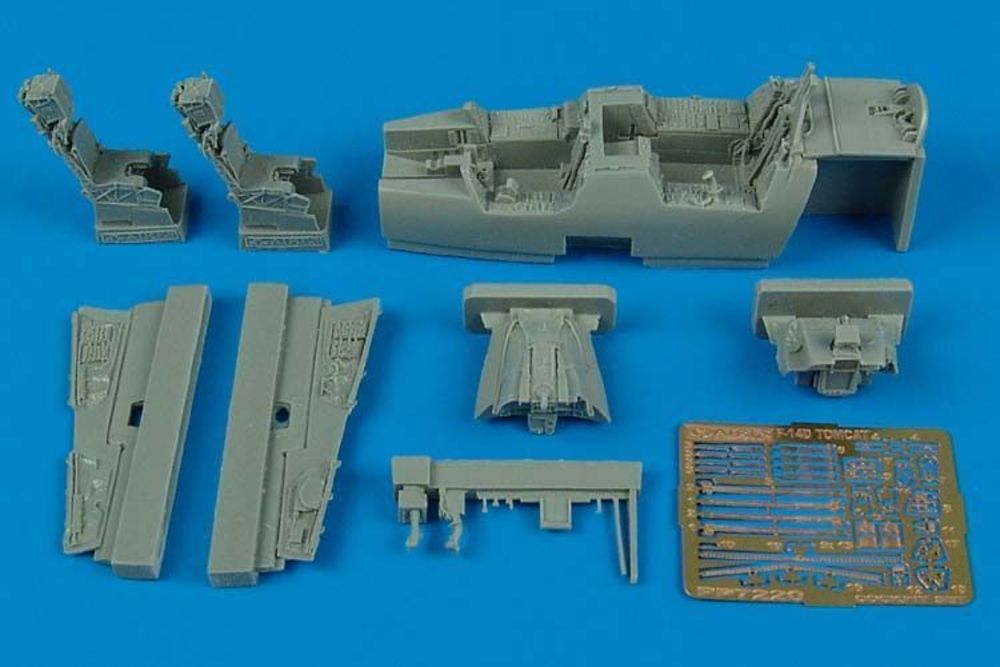 F-14D Tomcat cockpit set F��r Hasegawa Bausatz