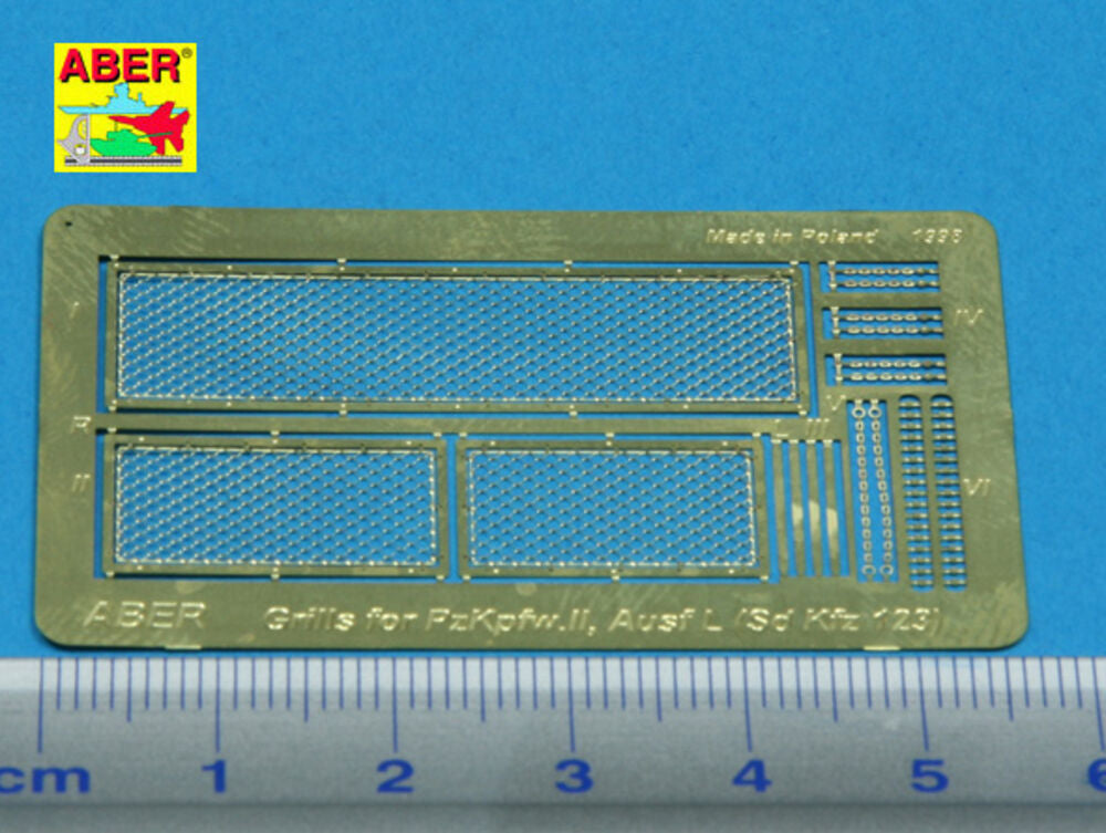 Grilles for Panzer II, Ausf. L - Luchs