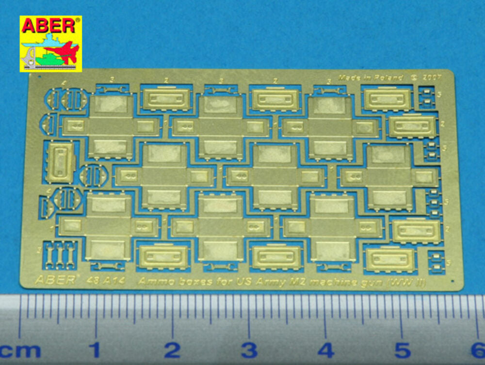 Ammo boxes for M2 machine gun (WW II)