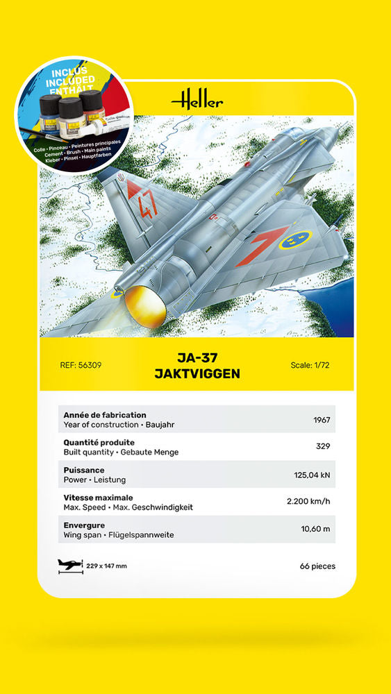 STARTER KIT Ja-37 Jaktviggen