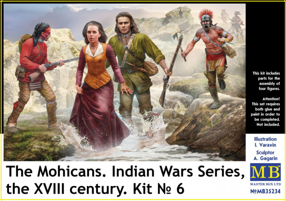 The Mohicans. Indian Wars Series, the XVIII century. Kit ? 6