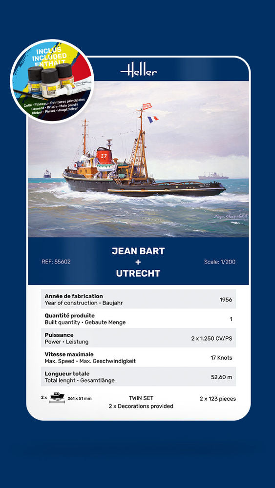 STARTER KIT JEAN BART + UTRECHT Twinset