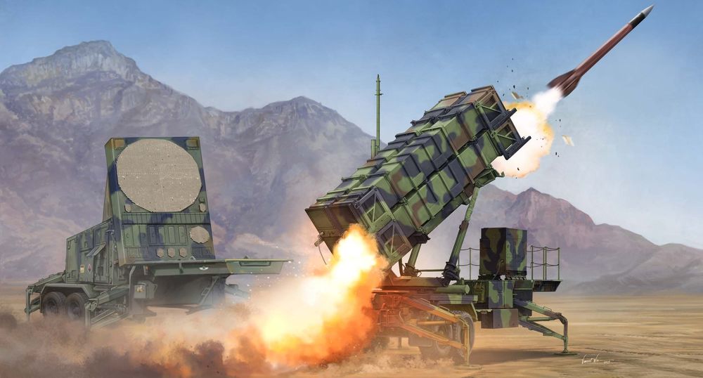 M901 Launching Station &AN/MPQ-53 Radar Radar set of MIM-104 Patriot SAM System (PAC-2)