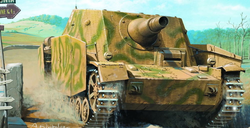 German STURMPANZER IV Early Version