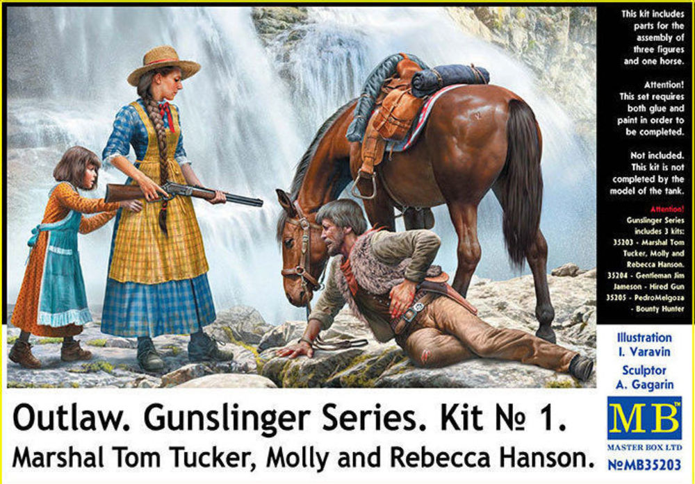 Outlow. Gunslinger series Kit No.1. Marshal Tom Tucker,Molly a.RebeccaHanson