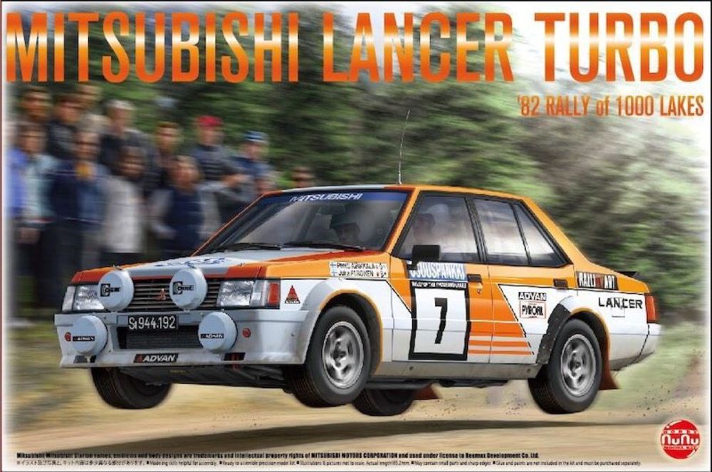 Mitsubishi Lancer Turbo 82 Rally of 1000 Lakes