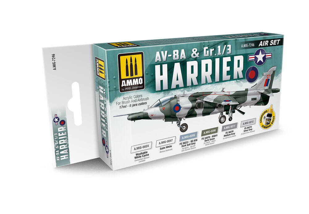 AV-8A & Gr.1/3 Harrier