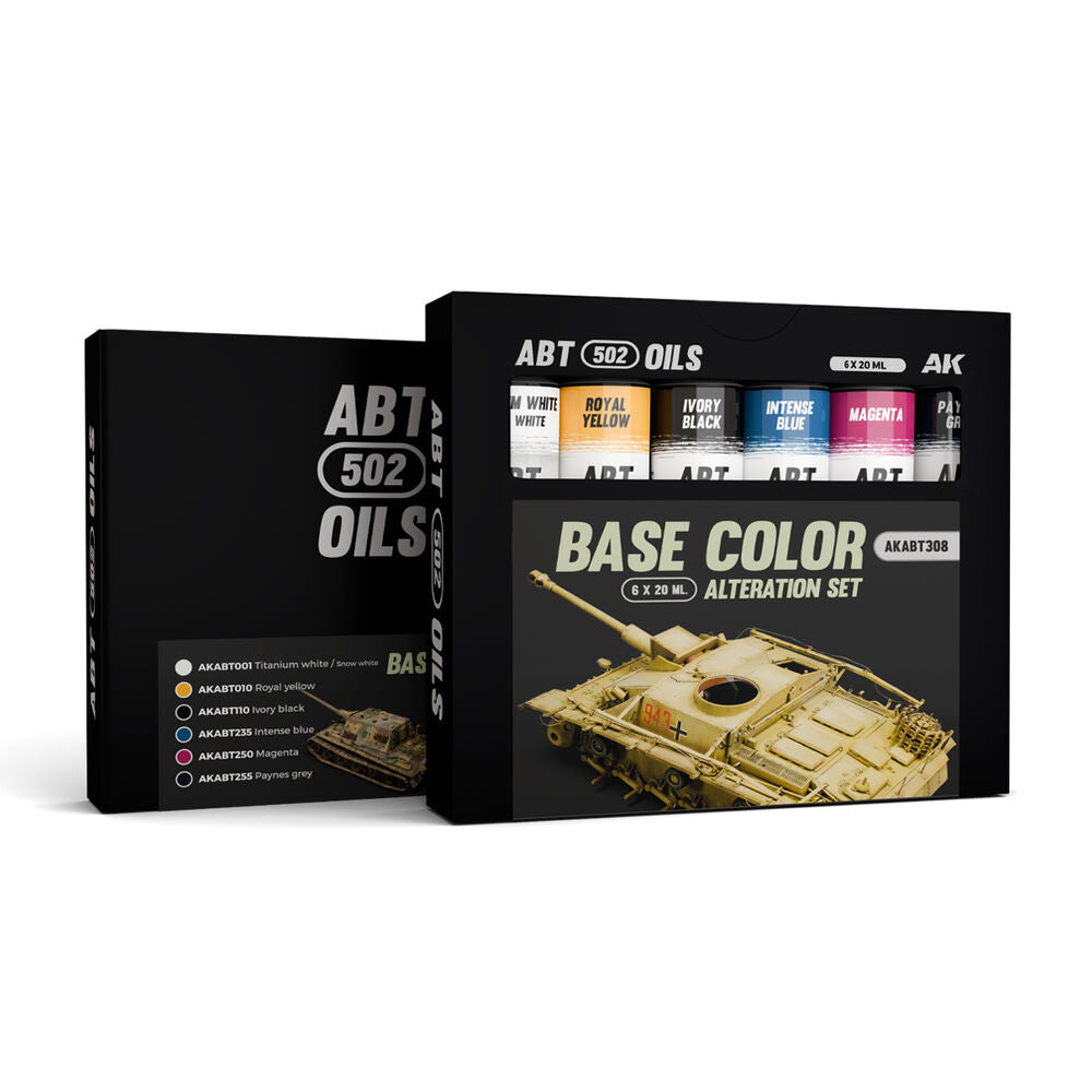 BASE COLOR ALTERATION SET - ABT 502 OILS