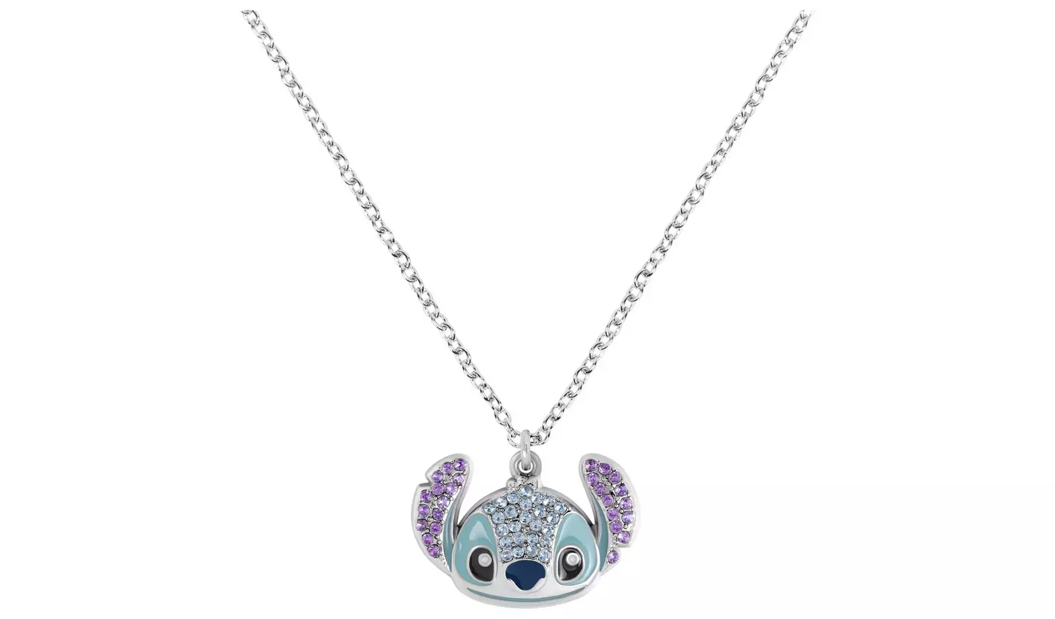 STITCH - Head - Crystal Pendant Necklace 16mm