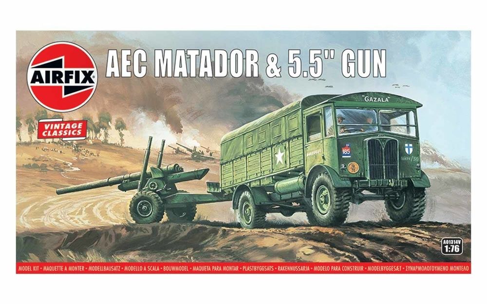 AEC Matador & 5.5inch Gun,Vintage Classics