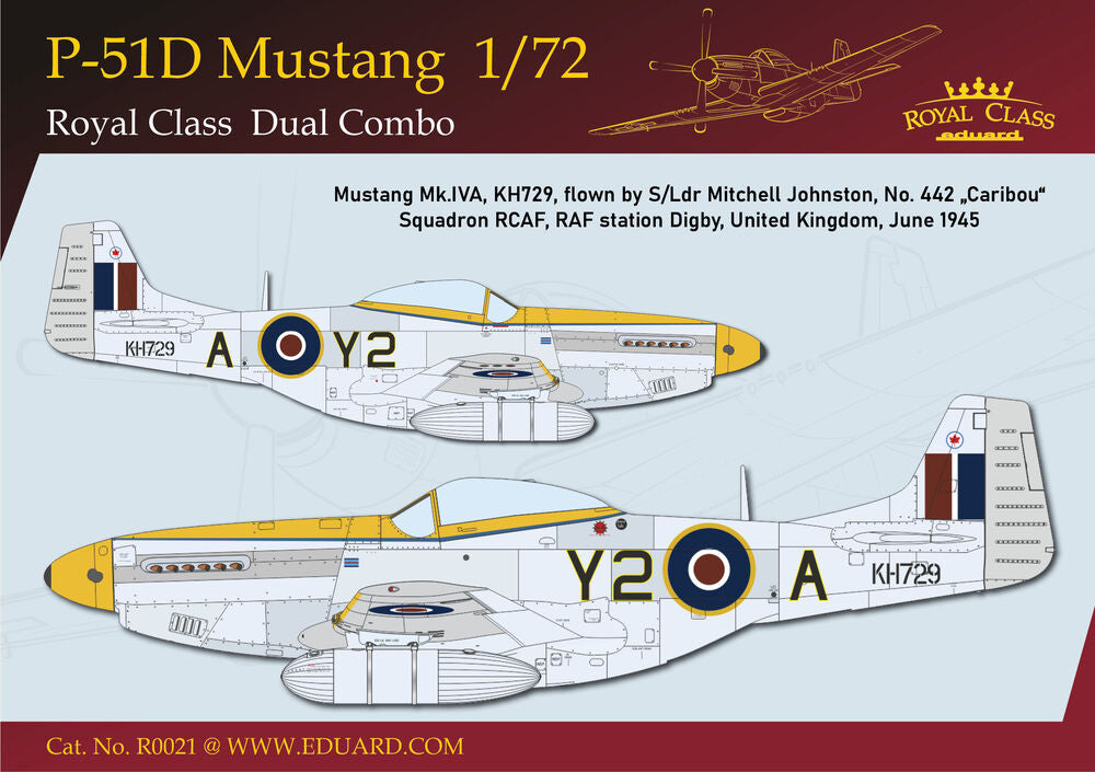 P-51D MUSTANG DUAL COMBO  ROYAL CLASS