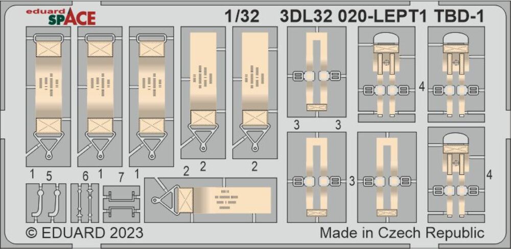 TBD-1 SPACE 1/32 TRUMPETER