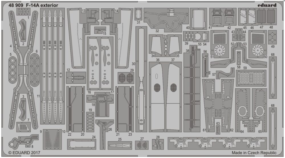 F-14A exterior for Tamiya