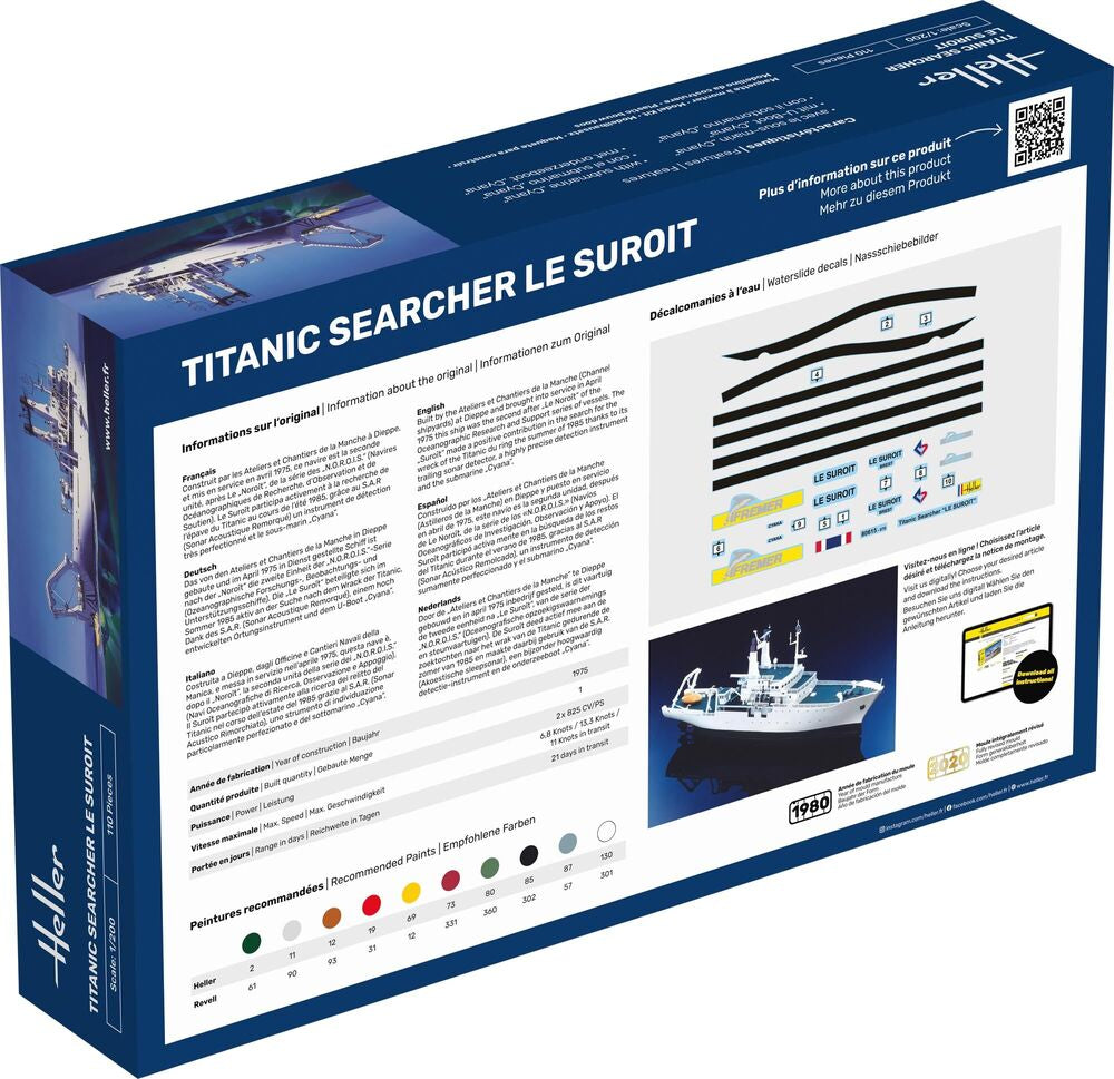 STARTER KIT Titanic Searcher Le Suroit