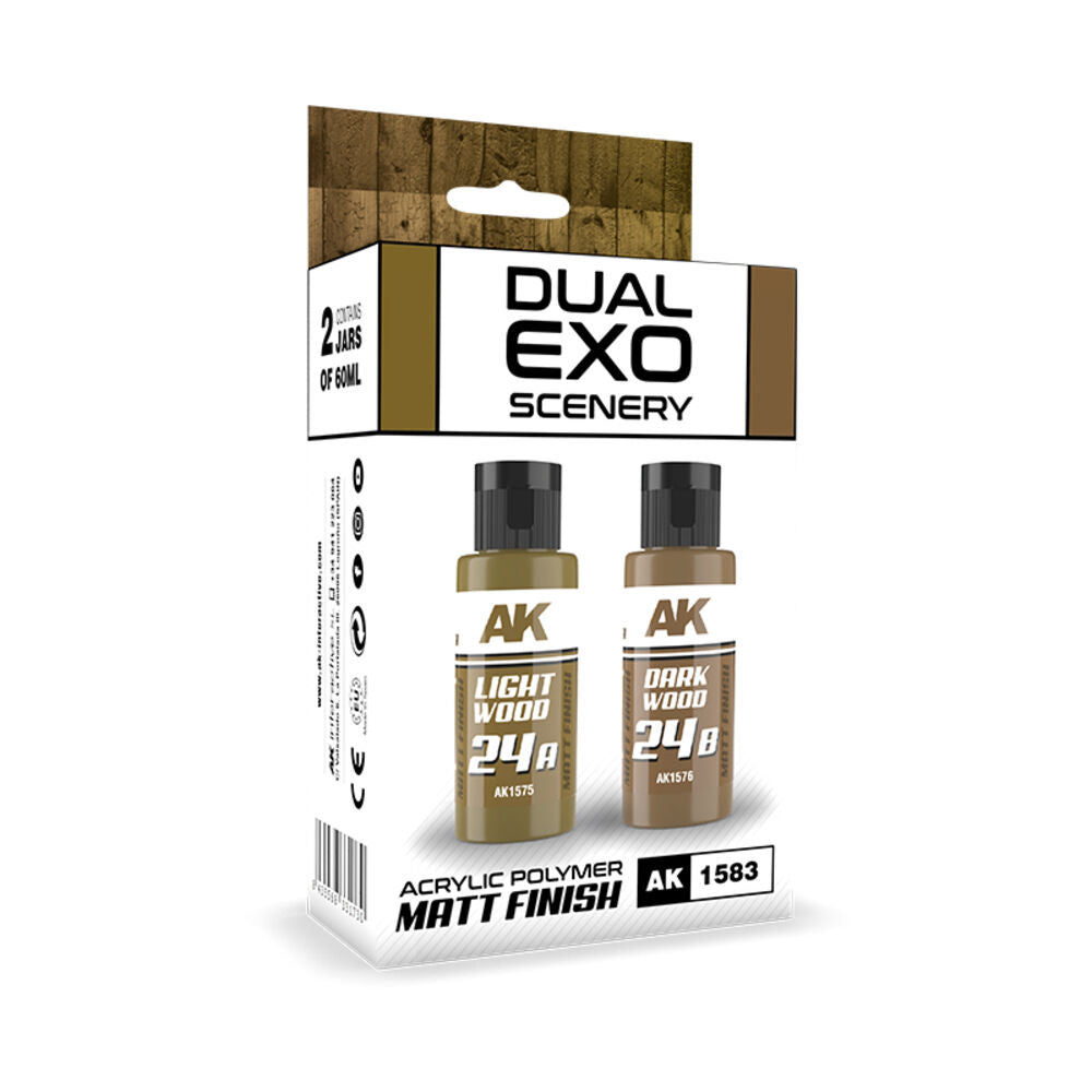 LIGHT WOOD & DARK WOOD DUAL EXO Set 24