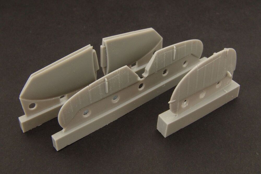 Spitfire MkIX control surfaces - early - for Airfix kit