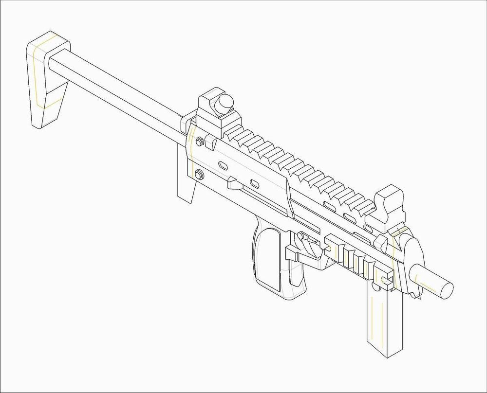 German Firearms Selection-MP7 (6 guns)