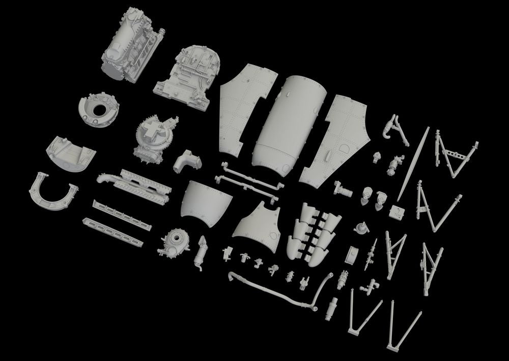 Spitfire Mk.I engine for Eduard