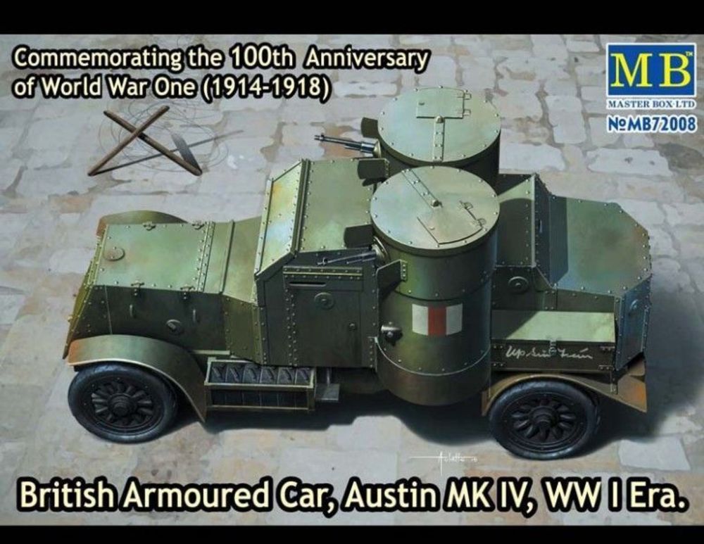 Austin Mk.IV British armored car,1914-18