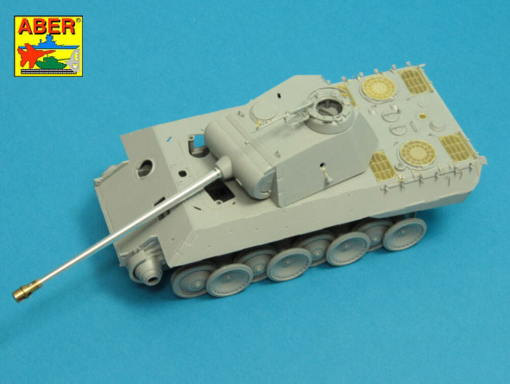 7,5 cm  barrel  with muzzle brake for Panther Ausf.A